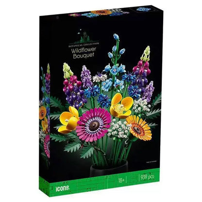 Advent Calendar 2025 Flower Bouquet Building Blocks For Adults Kids 24 Days Christmas Countdown Calendars With 24 Types Flowers